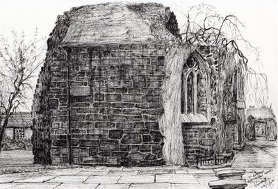 Blackfriers Chapel, St Andrews von Vincent Alexander Booth
